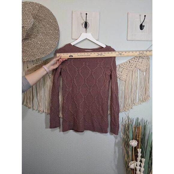 Loft Sweater Dusty Rose Pink - Picture 6 of 14